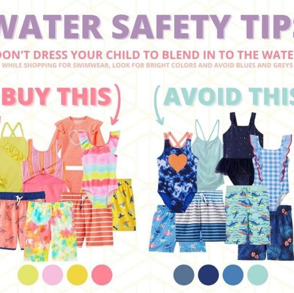 Carter's Rash Guard Swim Suit Baby Girls 3 to 6 months UPF 50+ Purple Mermaid - Picture 7 of 7